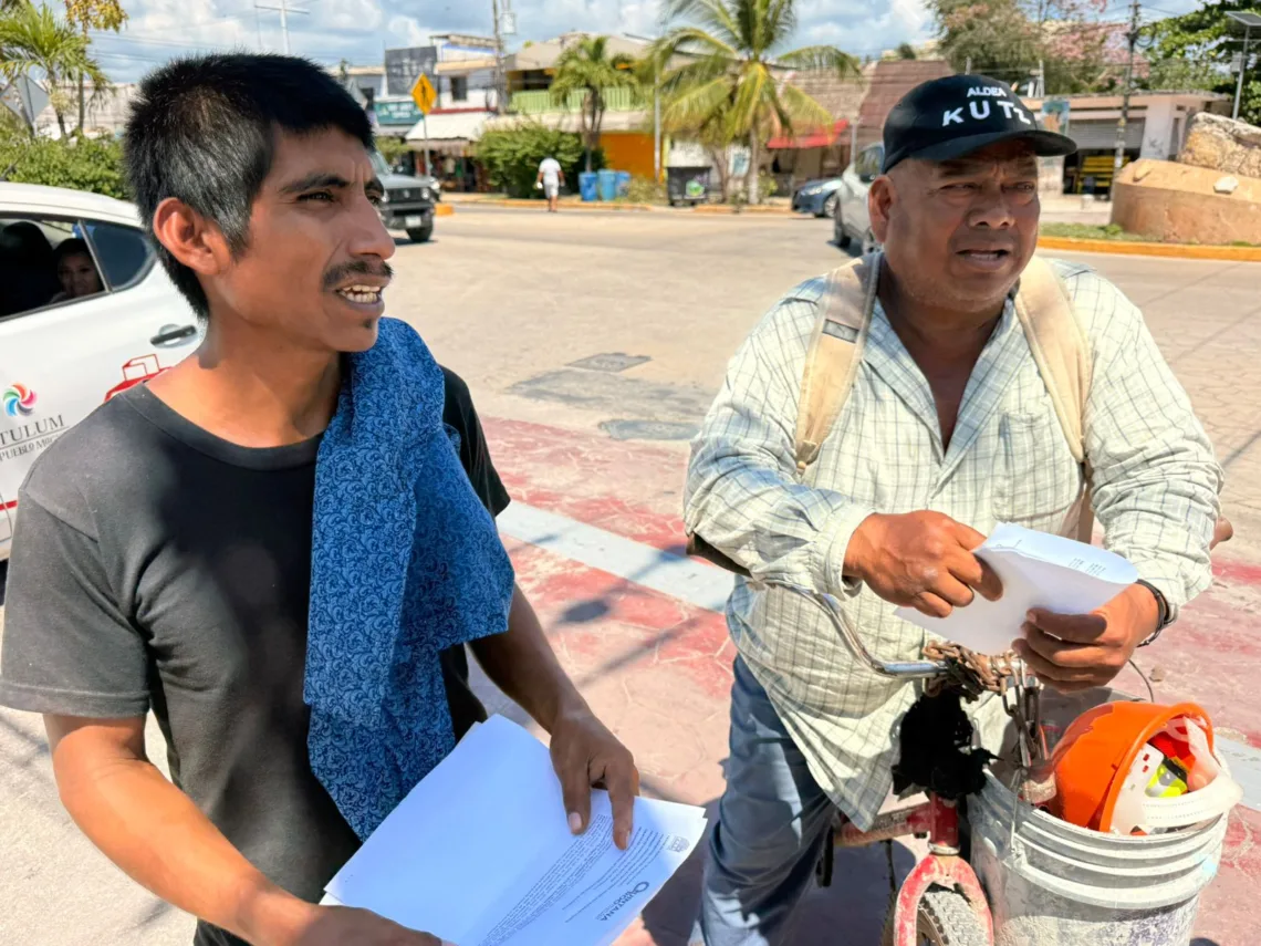Albañiles denuncian falta de pago en obra del proyecto Aston Alquimia en Tulum