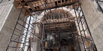 Catedral de Cancún avanza lentamente; obra negra sigue inconclusa y sin fecha de entrega