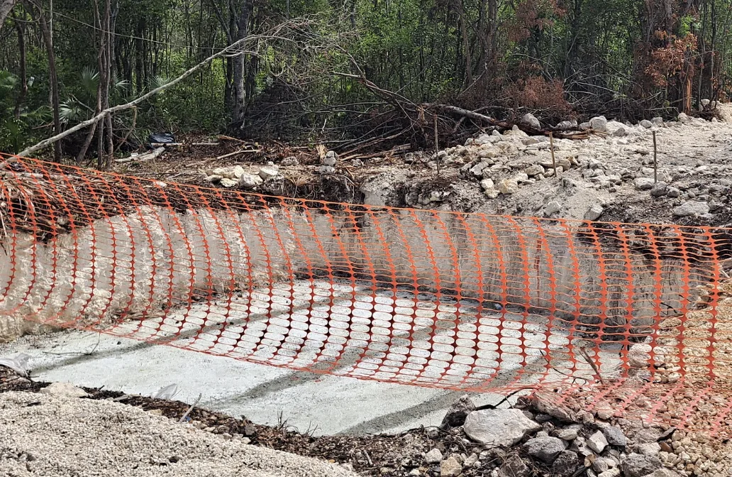 Vecinos de Aldea Zamá se oponen a construcción de antena del C5 en Tulum