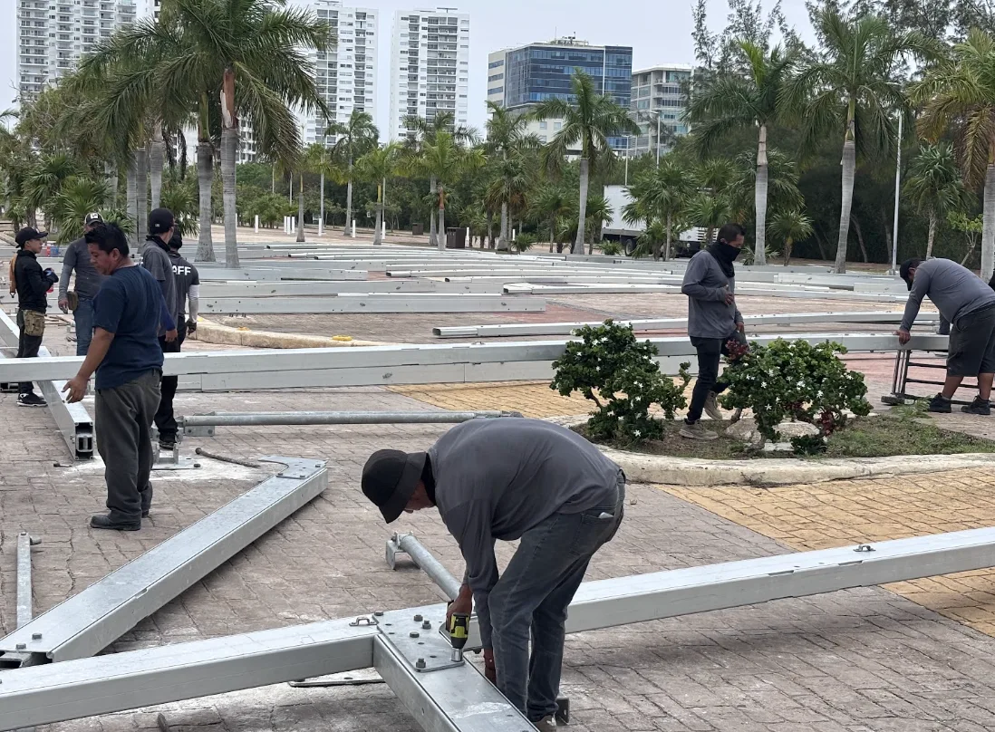 Tajamar se prepara para recibir a simpatizantes de Claudia Sheinbaum en Cancún