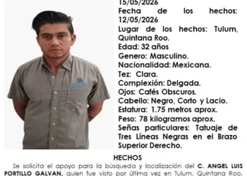Activan fichas de búsqueda por dos hombres desaparecidos en Tulum