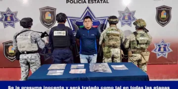 Detienen a presunto distribuidor tras operativo interinstitucional en la colonia El Milagro
