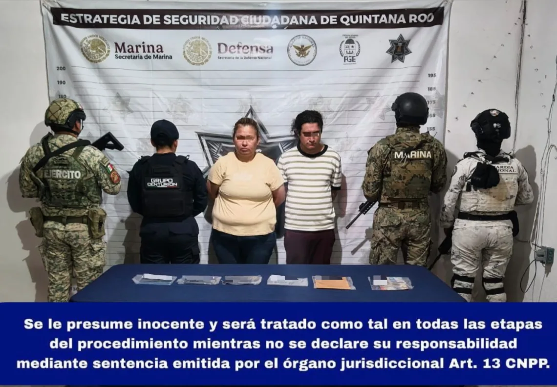Detienen a dos tras señalamiento por cobro de piso en pleno Centro de Playa del Carmen