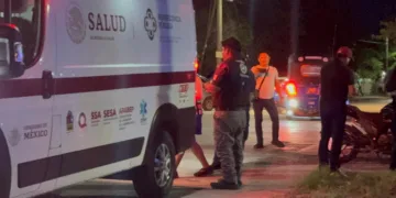 Activan Código Rojo por presunto ataque armado contra patrulleros en la Región 247 en Cancún