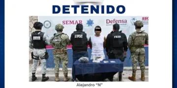 Detienen a hombre durante operativo de seguridad en la Supermanzana 227 de Cancún