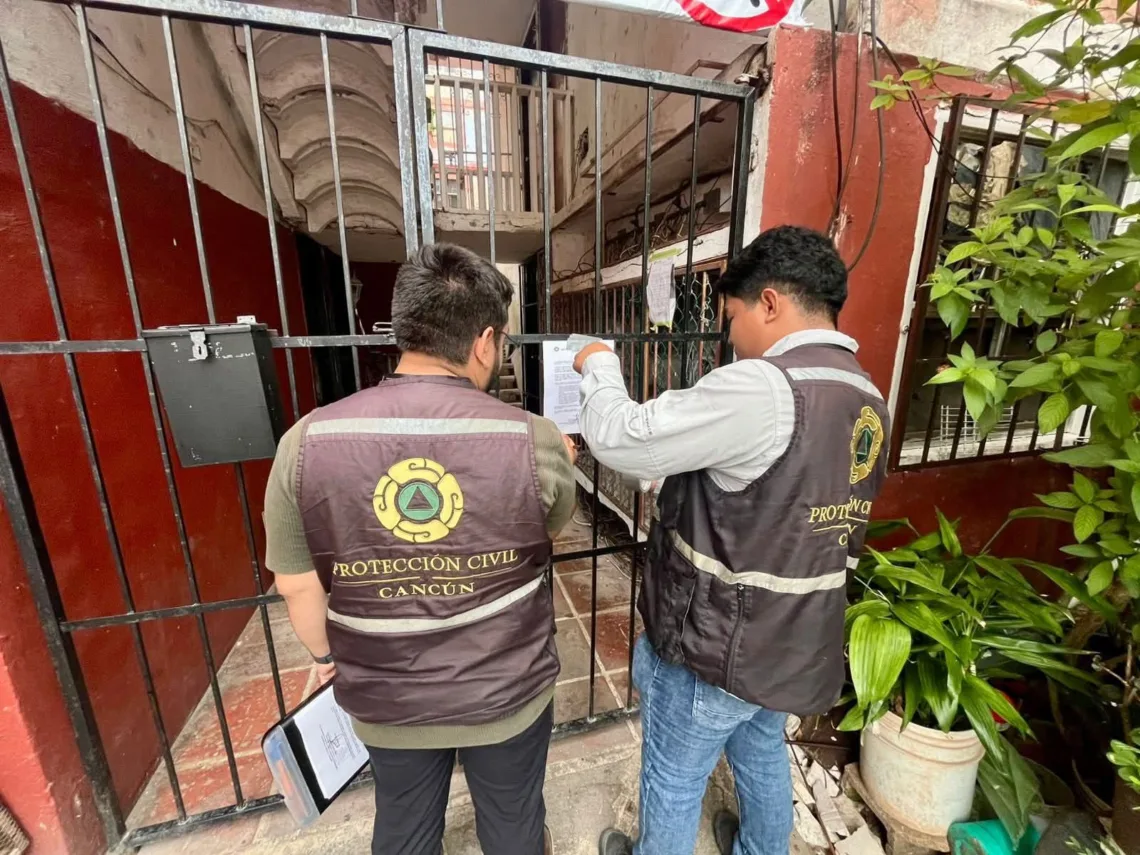 Alerta por riesgo estructural en edificios de Corales en Cancún