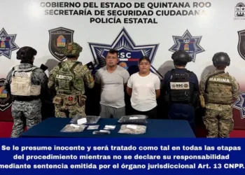 Detienen a una pareja comercializaban sustancias ilicitas en la SM 77