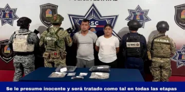Detienen a una pareja comercializaban sustancias ilicitas en la SM 77