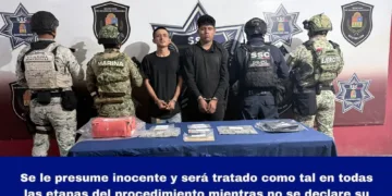 Dos detenidos con droga y municiones