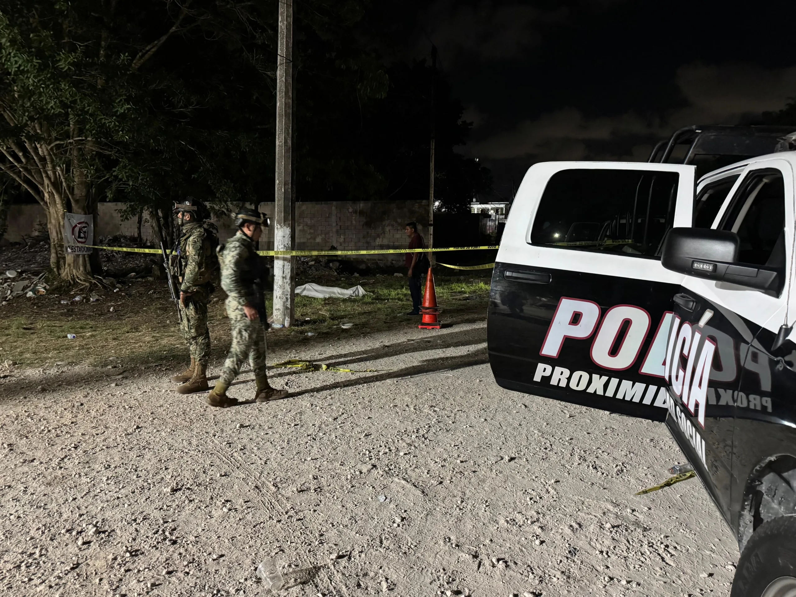 Hombre muere tras incidente a las afueras del salón de los Tianguistas Verdes en Cancún