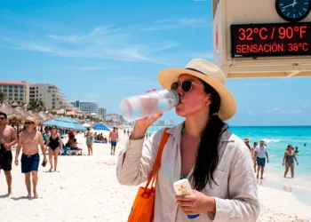 Clima en Cancún hoy: 38°C de sensación térmica y alerta por calor