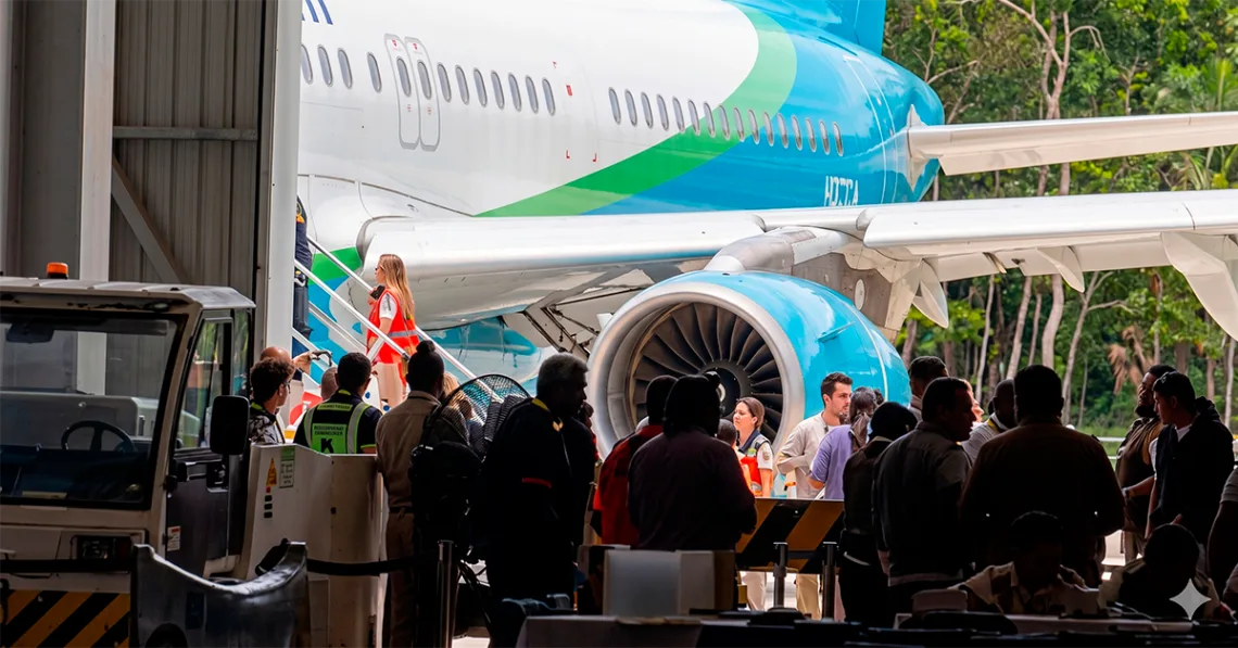 Inusual jornada en Aeropuerto de Tulum: Reciben a 308 repatriados