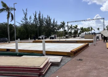 Arranca instalación del Cancún Fut Fest