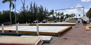 Arranca instalación del Cancún Fut Fest