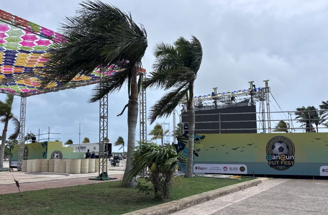 Cancún Fut Fest espera reunir a 10 mil aficionados en una gran fiesta mundialista en Malecón Tajamar