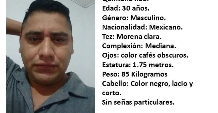 Activan ficha de búsqueda por desaparición de joven en Tulum