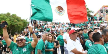 Invitan a disfrutar del México vs Corea del Sur en el Cancún Fut Fest