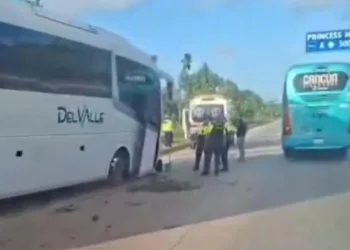 Maniobra evita tragedia en la carretera 307