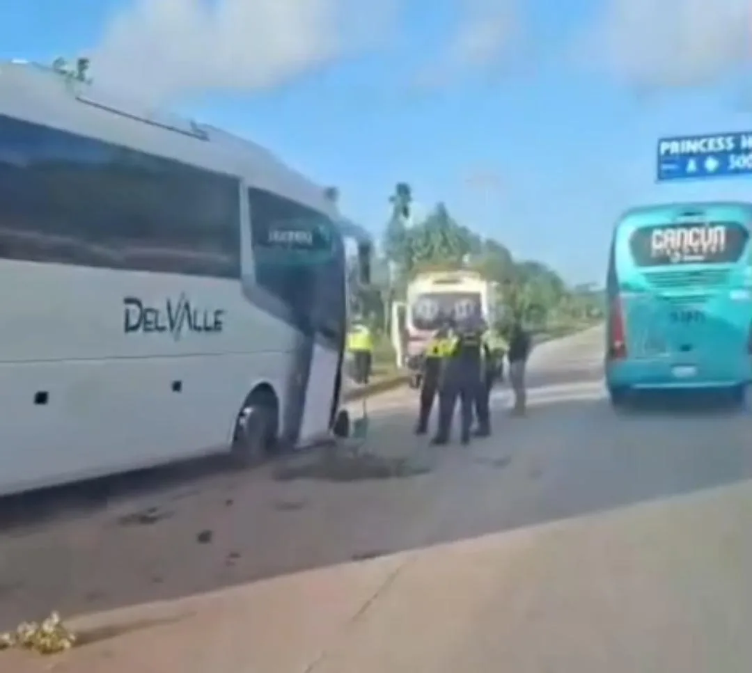 Maniobra evita tragedia en la carretera 307