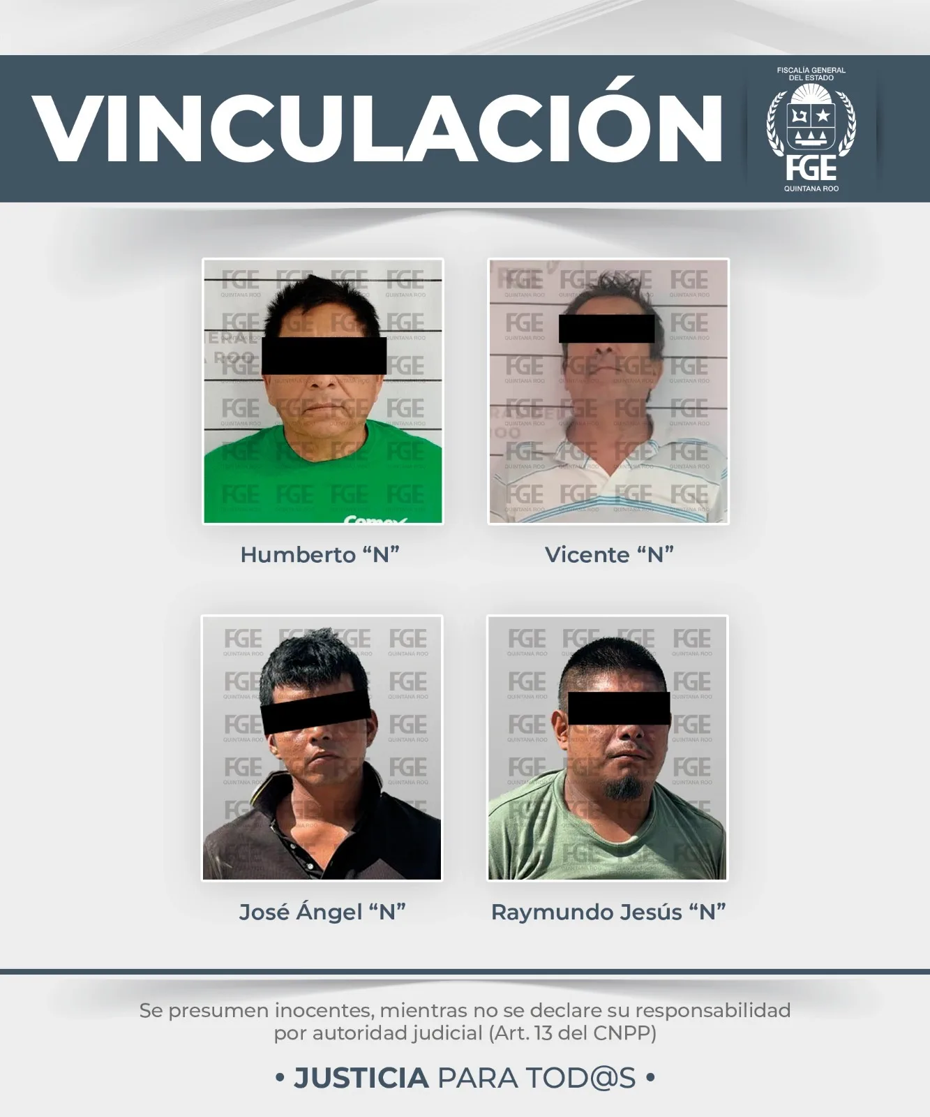 Nueve presuntos distribuidores de droga enfrentan proceso penal; jueces ordenan prisión preventiva en Quintana Roo