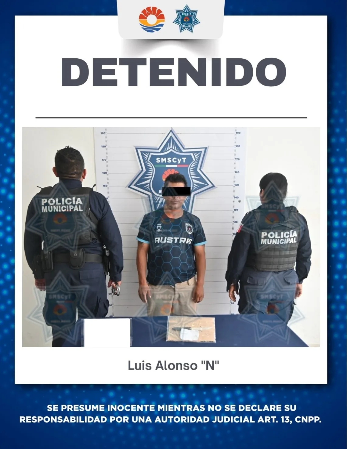 Hombre es detenido trás herir a otra persona en Cancún