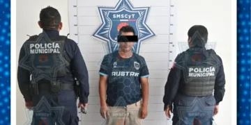 Hombre es detenido trás herir a otra persona en Cancún
