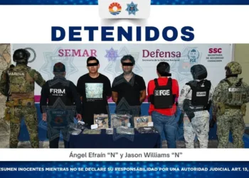 Policías detienen a dos presuntos generadores de violencia en Cancún
