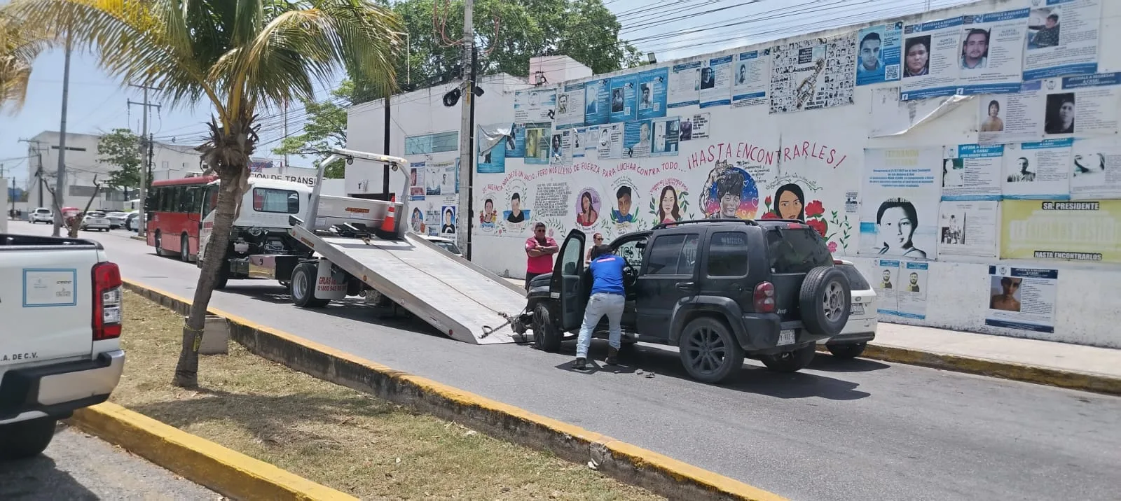 Maya Caribe impacta a particular frente a la Fiscalía General de Quintana Roo en Cancún