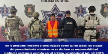 Detienen a distribuidor de droga en la federal 307