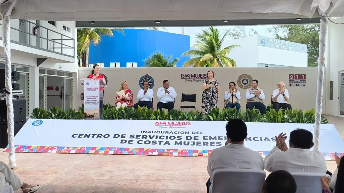 Costa Mujeres estrena centro de emergencias tras años de rezago en servicios de respuesta
