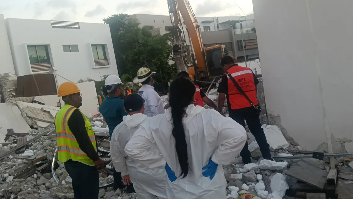 Sigue prófugo presunto encargado de la obra: investigan responsabilidades