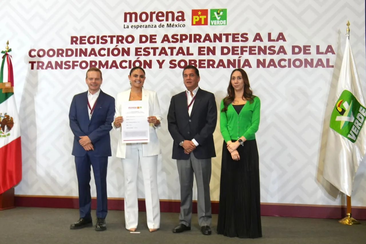 Sorpresa: Alexa Murguía, del Verde, se registra en el proceso interno de Morena