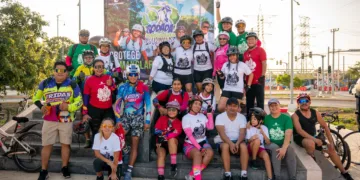 Rodada por los Manglares reúne a un centenar de ciclistas en Cancún