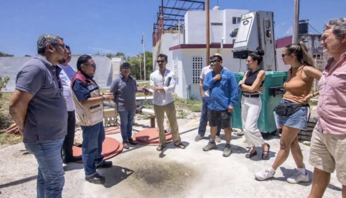 Invierten 120 MDP en planta de tratamiento de aguas en Mahahual