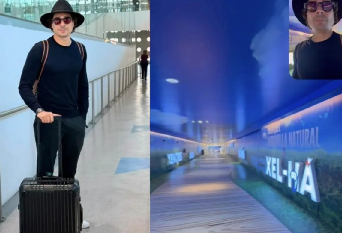 Memo Ochoa llega a Cancún para sus vacaciones en el Caribe Mexicano