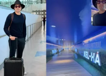 Memo Ochoa llega a Cancún para sus vacaciones en el Caribe Mexicano