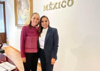 Sargazo: Sheinbaum y Mara Lezama afinan estrategia de largo plazo