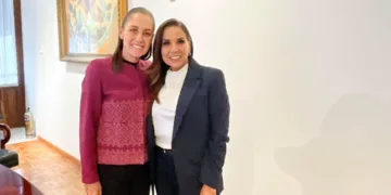 Sargazo: Sheinbaum y Mara Lezama afinan estrategia de largo plazo