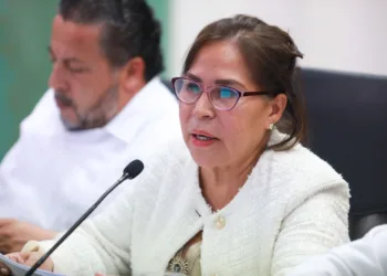 Martha Parroquín Pérez, titular de la Secretaría de Finanzas y Planeación (Sefiplan),