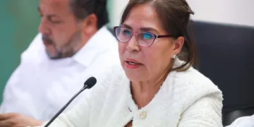 Martha Parroquín Pérez, titular de la Secretaría de Finanzas y Planeación (Sefiplan),