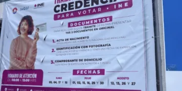 INE acerca sus servicios en Cancún con módulo de atención itinerante