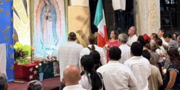 Catedral de Cancún ya celebra misas pese a la obra