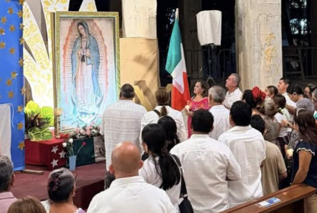 Catedral de Cancún ya celebra misas pese a la obra