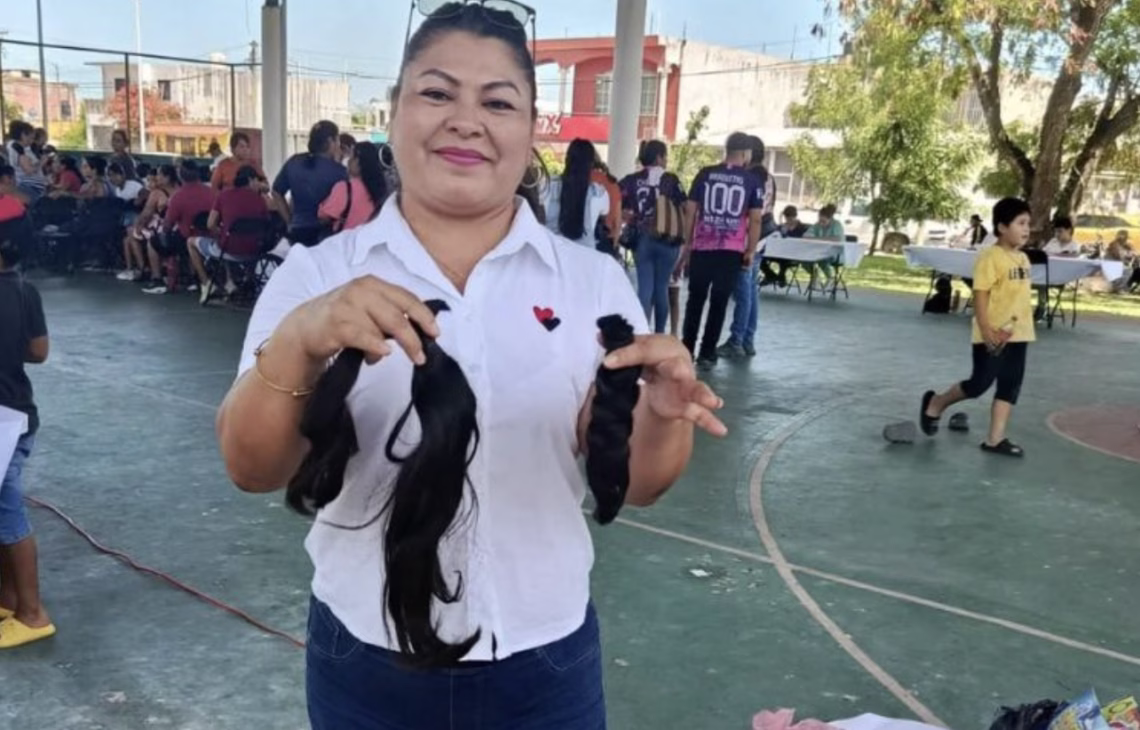 Chetumal recolecta cabello para pelucas de pacientes con cáncer