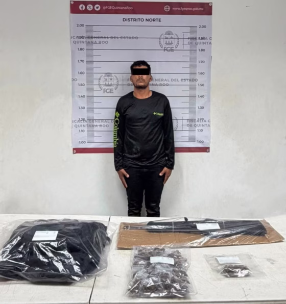 Aseguran arsenal y desmantelan narcoinvernadero en Chiquilá