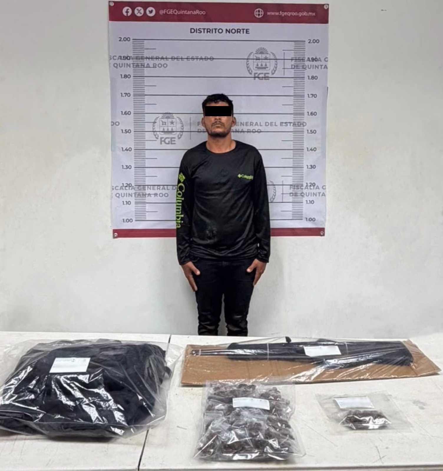 Aseguran arsenal y desmantelan narcoinvernadero en Chiquilá