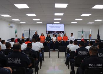 Gobierno de Playa del Carmen promueve masculinidades positivas y el cuidado de la salud mental entre policías
