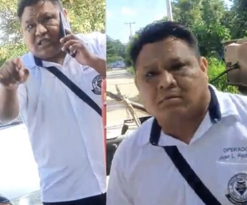 Taxistas se enfrentan por el pasaje en Tihosuco
