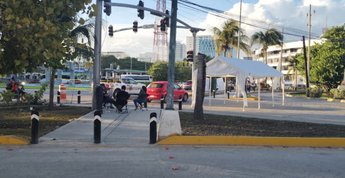 Bloquean acceso a Zona Hotelera por caso de niña desaparecida