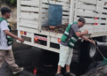 Lluvias activan brigadas de Servicios Públicos en Puerto Morelos